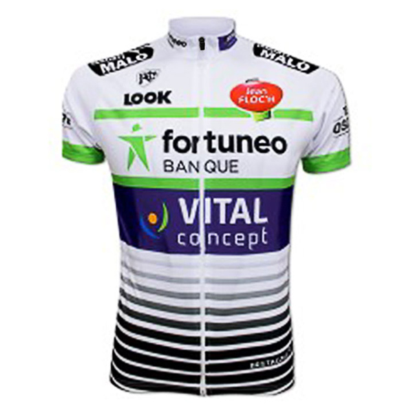 2017 Maglia Fortuneo Vital Concept bianco - Clicca l'immagine per chiudere